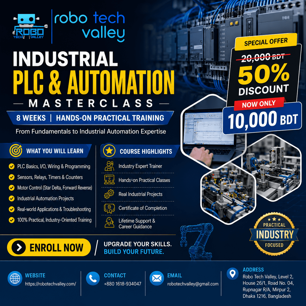 Industrial PLC & Automation Masterclass